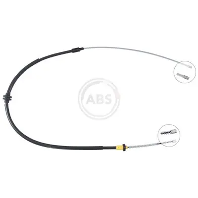 Cable de accionamiento, freno de estacionamiento A.B.S. K17638 Auténtico